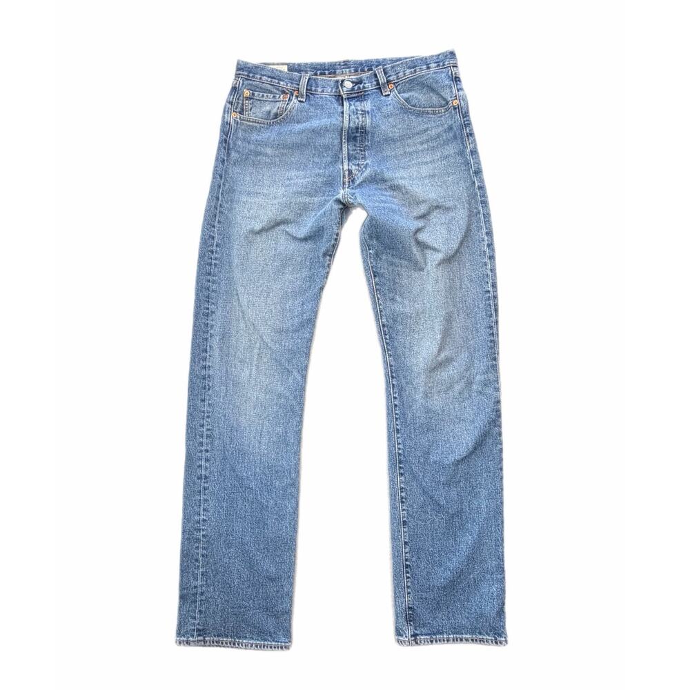 Levi’s Men's 34x36 Medium Wash 501 '93 Straight Fit Classic Everyday Denim Jeans